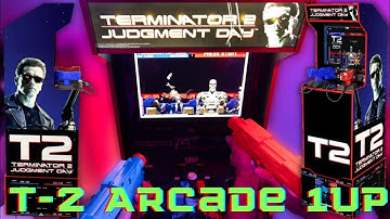 Terminator 2 Arcade 1Up | Overview & Game Play Demo