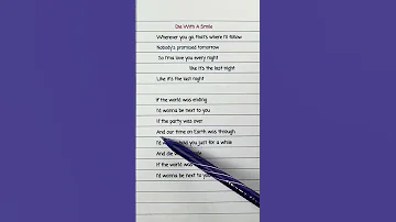 Die With A Smile Lady Gaga Bruno Mars Text Music Shorts 
