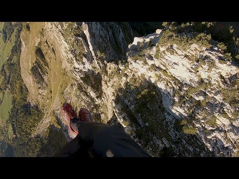 Vol parapente depuis le Mont Chauffé (Chablais)