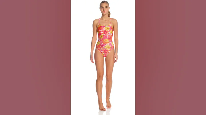 Speedo Women's Pro LT Flyback Floral Flow One Piece Swimsuit | SwimOutlet.com