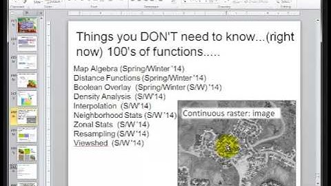 Lecture Lab 7 Short  | a GIS Video Tutorial by Gregory Lund