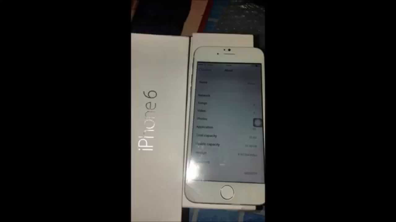 Ofiicial Unboxing Apple iPhone 6 4,7" iOS 8.0 64GB AT&amp;T 12 &hellip;