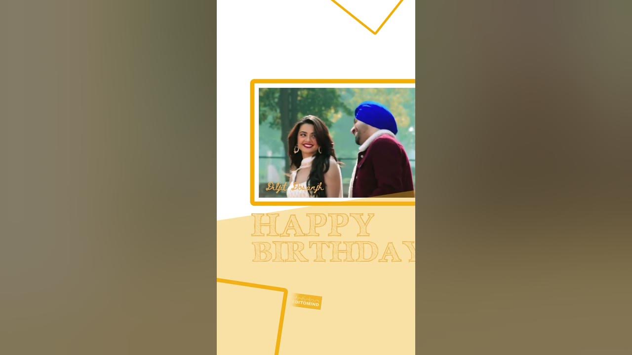 Happy Birthday! | Diljit Dosanjh | #Statideo