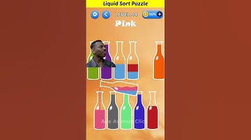 Water Color Sort Puzzle Level 94 #shorts #puzzle #android #gaming #fyp