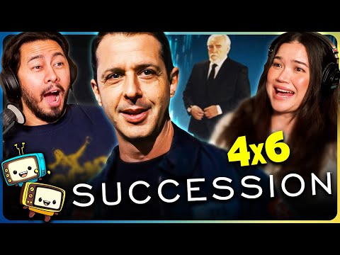 SUCCESSION 4x6 "Living+" Reaction! | First Time Watch