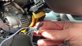 картинка: Установка подогрева руля kia ceed jd