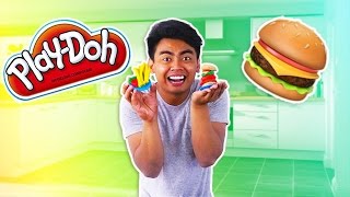 DIY PLAYDOH BURGER!