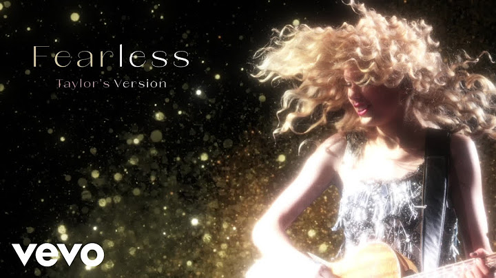 Fearless TV show performance - TV Show performance video thumbnail