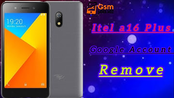 Itel A16 Plus frp bypass, Google account remove successful