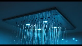 Gessi Privatewellness Colour + Minimali XL Regenbrausen mit und ohne Led