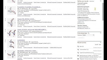 OLCC PubChem Substructure 2 What Information Can Be Returned