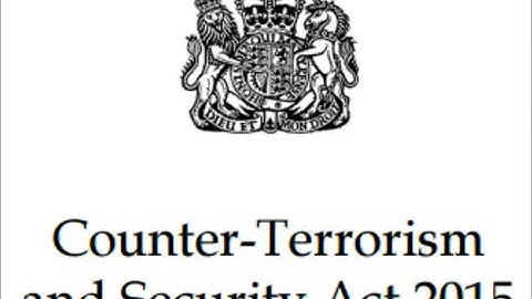 Government Policies: Counter Terrorism and Security Act 2015