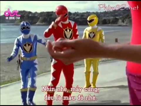 Sieu+Nhan+Phi+Long Siêu Nhân Khủng Long Sấm Sét (Power Rangers) Tập 10 - YouTube