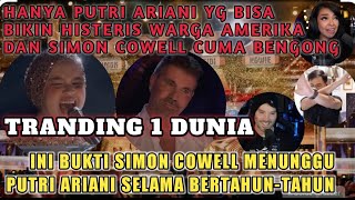 TRENDING 1 DUNIA❗SIMON COWELL HANYA BENGONG❗PUTRI ARIANI SEKELAS DIVA DUNIA SAMPAI LOLOS FINAL AGT