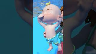 Learn to Swim with JJ! Summer Beach Party! #cocomelon #shorts