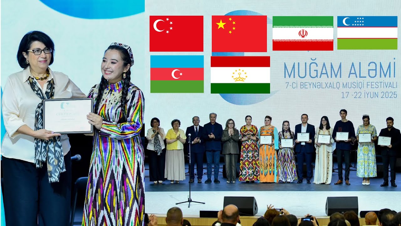 O'ZBEK QIZI KATTA SAXNADA JONLI IJRODA KUYLADI 2025 🇺🇿  🇦🇿