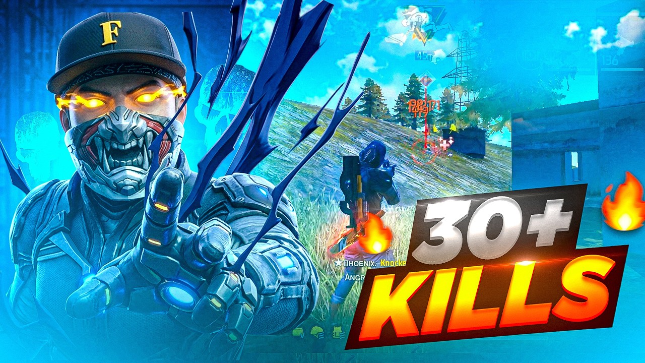 30+ Kills in NEW Rank Season?! 🤯🔥 | Free Fire