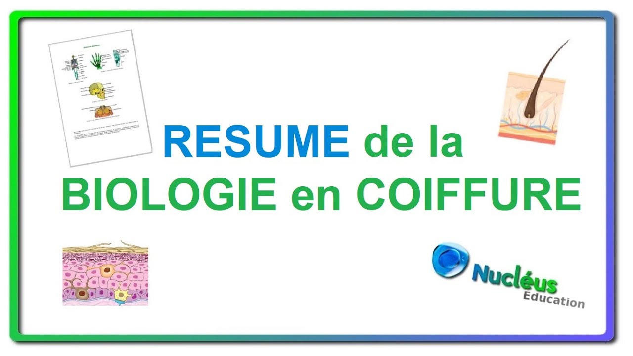 Page De Garde Biologie Esthetique Cosmetique Parfumerie Les résumés - Biologie en coiffure - YouTube