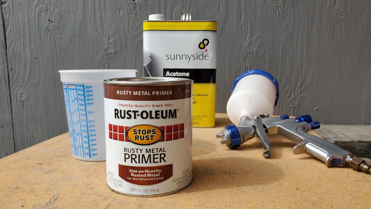 Let's Spray  Rustoleum - Rusty Metal Primer 