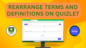 How to Rearrange Terms and Definitions on Quizlet
