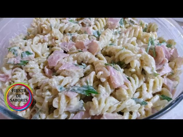 PASTA FRIA DE FUSILLI ~ Riquísima!! - YouTube