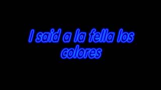 Video thumbnail of "Maria Maria by Santana with Lyrics"