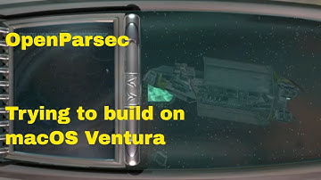 OpenParsec - Dev Log  pt3 - Building on macOS 13 Ventura
