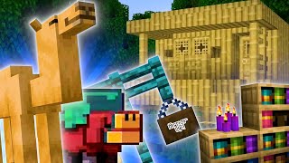 Minecraft 1.20 Annoncé ! Dromadaire, Bois de Bambou, Panneaux a chaines, Sniffer