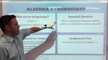 Lesson 5.1 Solving Inequalities by Addition and Subtraction