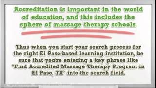 Massage Therapy Schools in El Paso | TX Therapist Certification