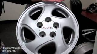 Integra Rims \& Integra Wheels - Video of our Acura Factory, Original, OEM, stock new \& used rim Shop