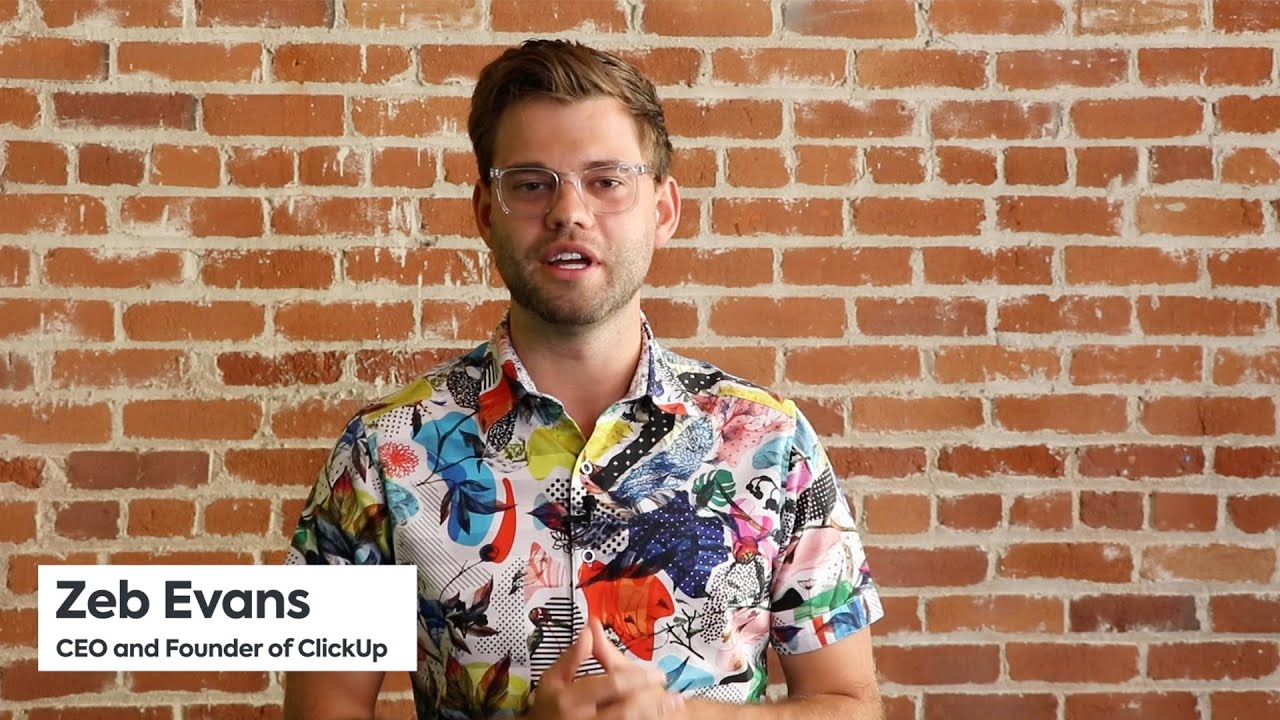 ClickUp raises $35M to make the world more productive - YouTube