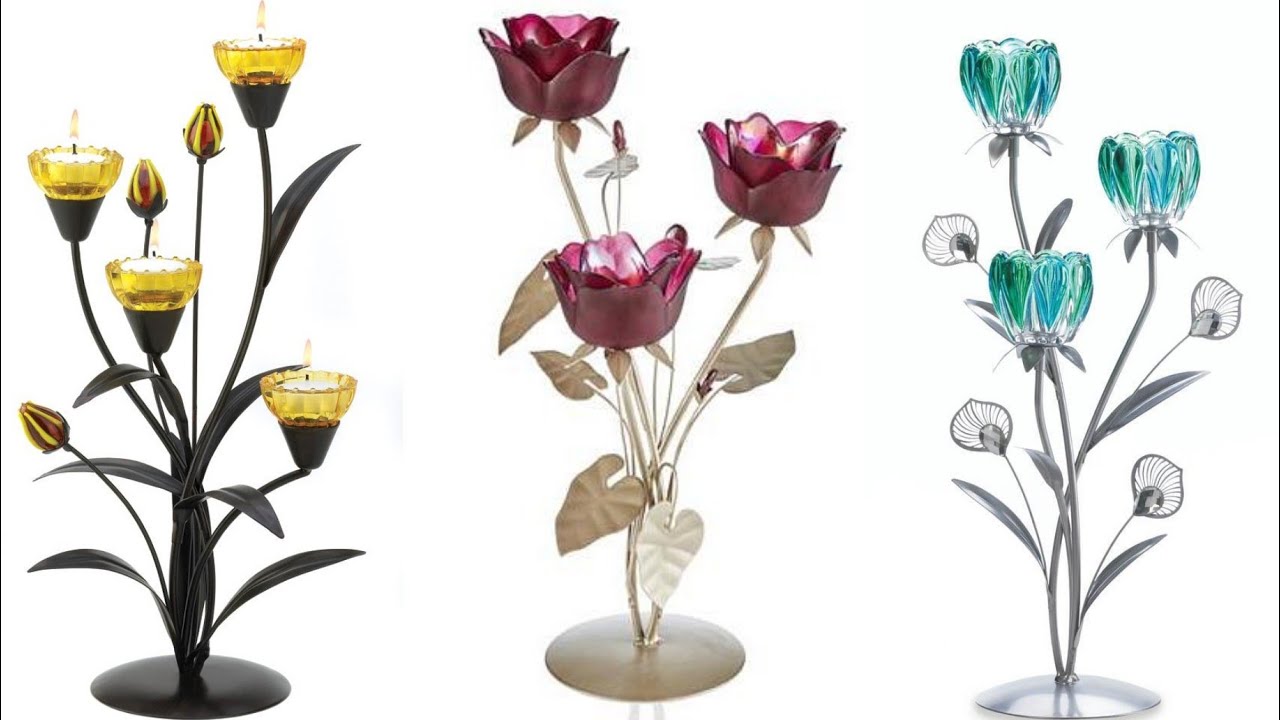 Amazing Flower Tea Light Holder  / Tea light  Candle Holder Stand Images Collection