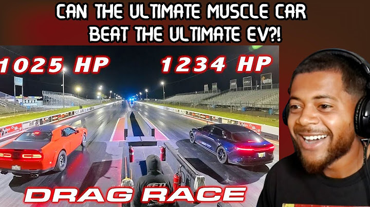 Demon 170 vs Lucid Air Sapphire - Drag Race | Reaction