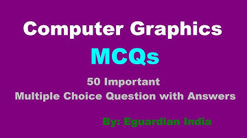 Computer Graphics MCQ Questions and Answers | Computer Graphics Multiple Choice Question for UGC NET