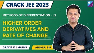Higher Order Derivatives & Rate of Change - Methods of Differentiation Class 12 Maths | JEE 2023