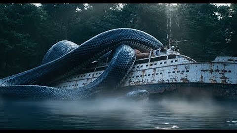 What If The Titanoboa Never Stopped Evolving? |  Titanoboa: The Forgotten Predator #trending #art