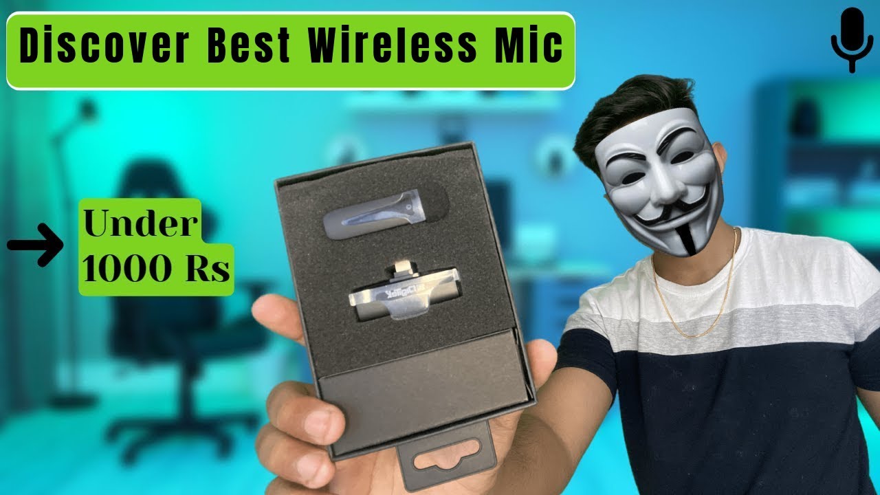 "Say Goodbye to Wires and Hello to Quality Sound - Our Pick for Best Wireless Mic under 1000rs"
