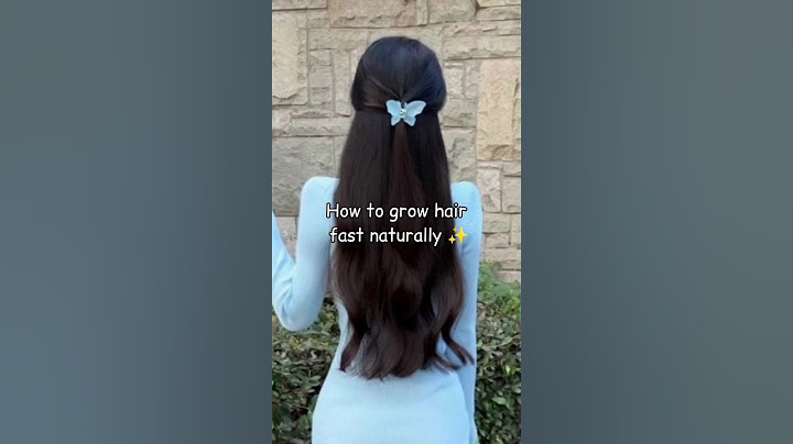 How to grow hair fast naturally ✨#aesthetic #beauty