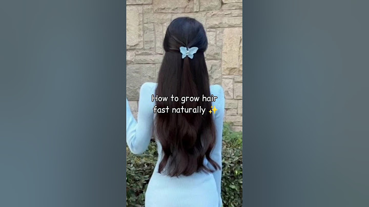 How to grow hair fast naturally ✨#aesthetic #beauty