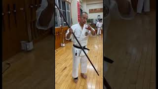 Sushi no Kun sho kata of the Ryukyu Kobudo Shimbukan / Hiroshi Akamine Kaicho Okinawa Tomigusuku