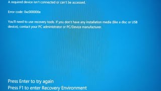 your pc device needs to be repaired, recovery your pc/device needs to be repaired, your pc