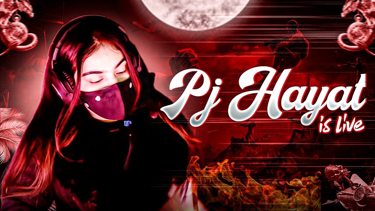 Custom Rooms Only😍 FaceCam Streamer | PUBG MOBILE | PJ HAYAT