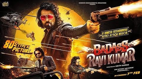 BADASS RAVI KUMAR Motion Poster & Theme| Himesh Reshammiya| In Cinemas 7th Feb