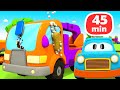 Car cartoons &amp; Car games for kids. Clever cars cartoons full episodes &amp; Learning videos.