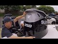 Suzuki 350 Outboard Motor - First Oil Change. How to change the oil and filter on your Suzuki