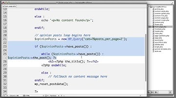 WordPress Custom Loop WP_Query Tutorial  2019
