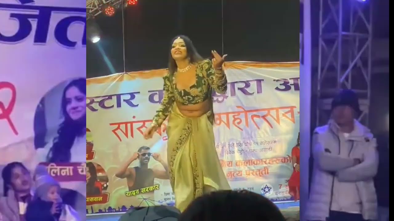 priti paswan stage show co co cola song // Priti paswan dance ithara pakli  