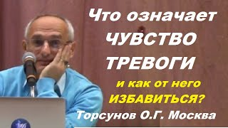 Что означает ЧУВСТВО ТРЕВОГИ и как от него ИЗБАВИТЬСЯ? Торсунов О.Г. Москва