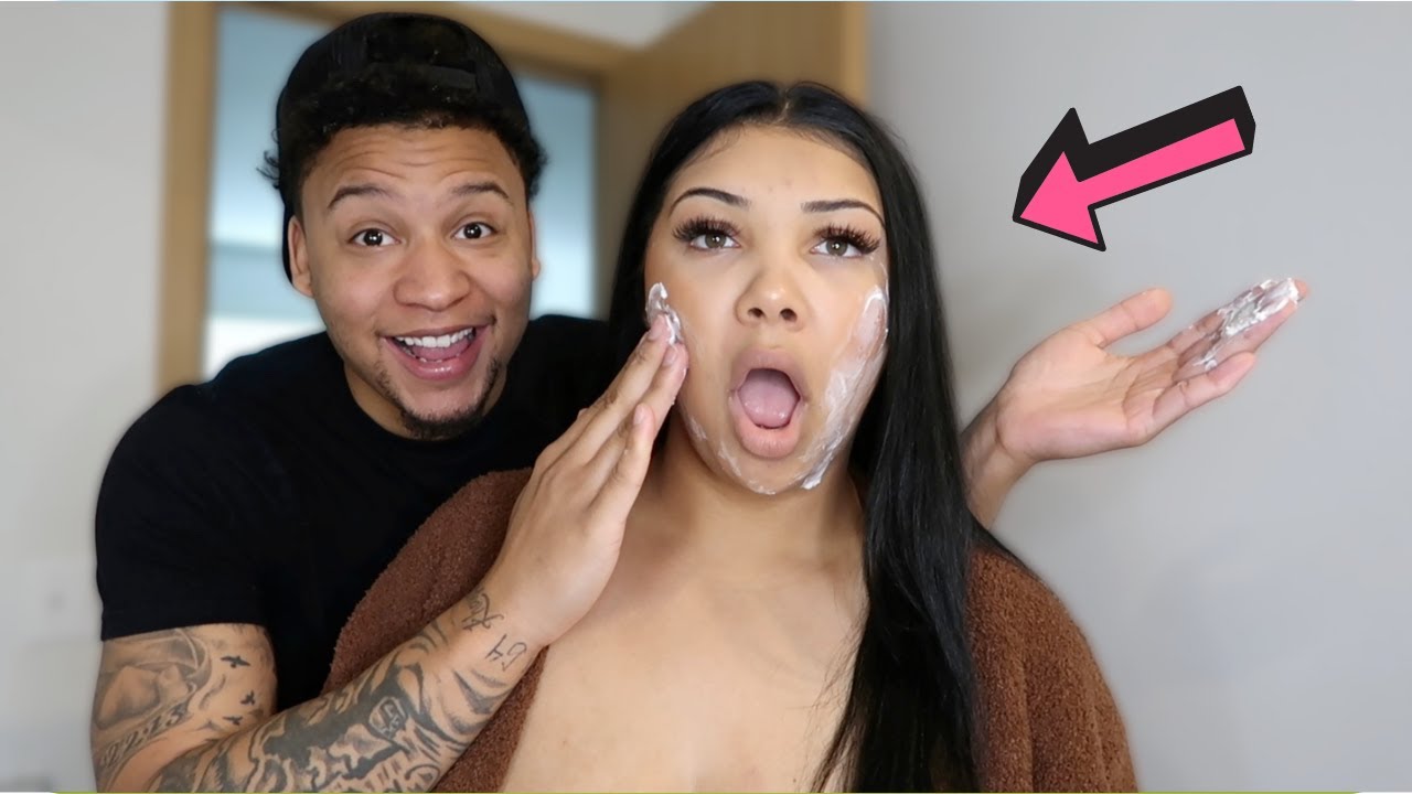 RUINING My Girlfriend's MAKEUP Right After She Finishes It *BAD IDEA.